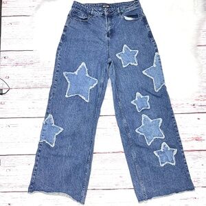 👖⭐️|•HOT TOPIC•| STARS Super High Rise Waist Wide Leg Jeans Size 9👖